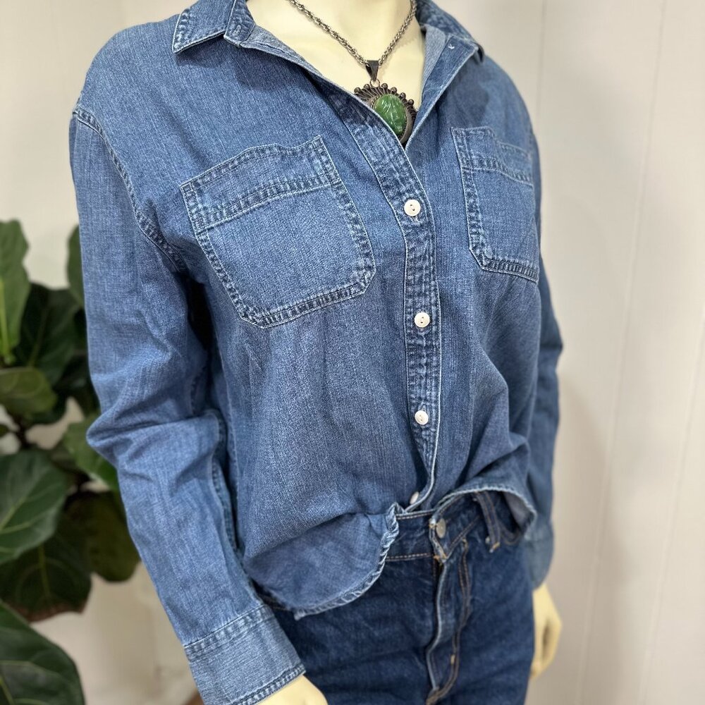 Madewell Jean Shirt Size Small